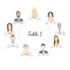 Illustrated Table Seating Plan